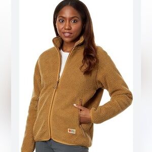 Fjallraven Women’s Vardag Pile Fleece - Buckwheat Brown - NWT